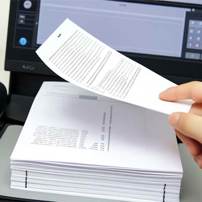 Scanned PDF layout OCR example